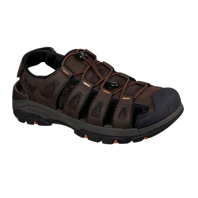 Skechers  - Chocolate brown - 204111 TRESMEN OUTSEEN