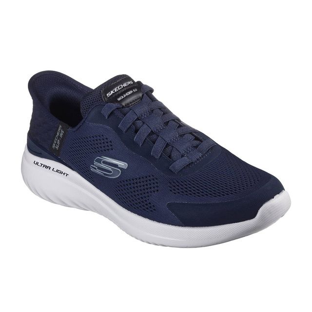 Skechers Trainers - Navy - 232459W SLIP INS WIDE BUNGEE