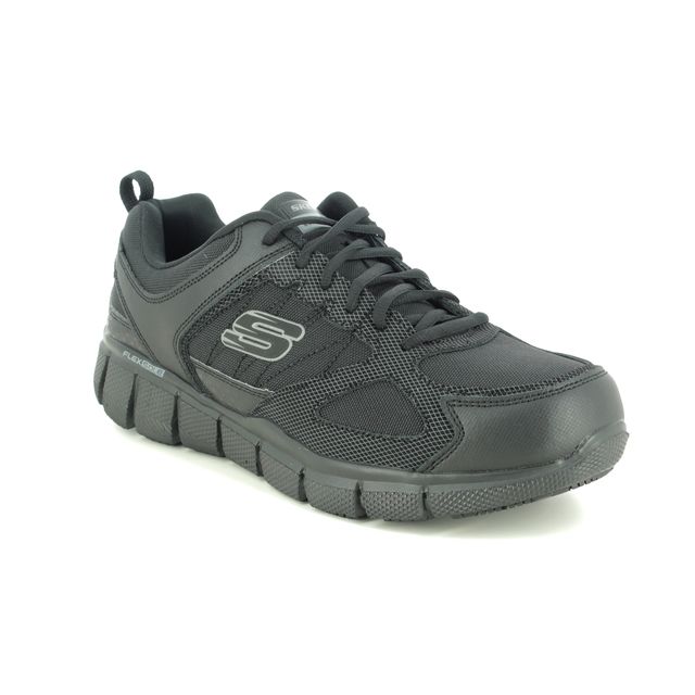 Skechers Work Telfin BLK Black Mens trainers 77152EC