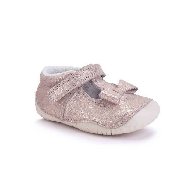 Start Rite Girls First And Baby Shoes - Light Gold - 0765-24F WIGGLE T BAR