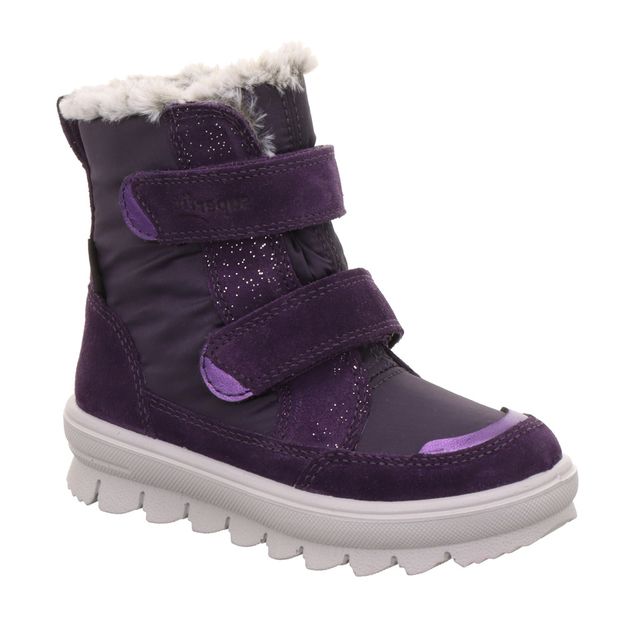 Superfit Girls Boots - Purple suede - 1000216/8500 FLAVIA VEL GTX