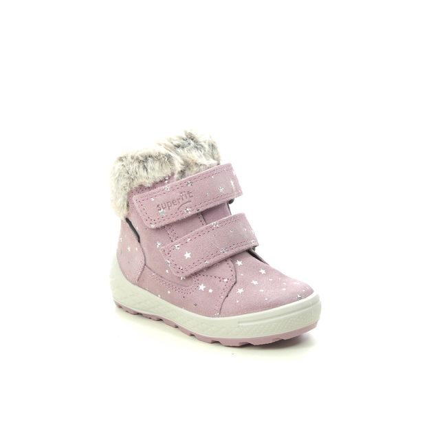 Superfit Toddler Girls Boots - Pink suede - 1106316/5500 GROOVY GTX 2V