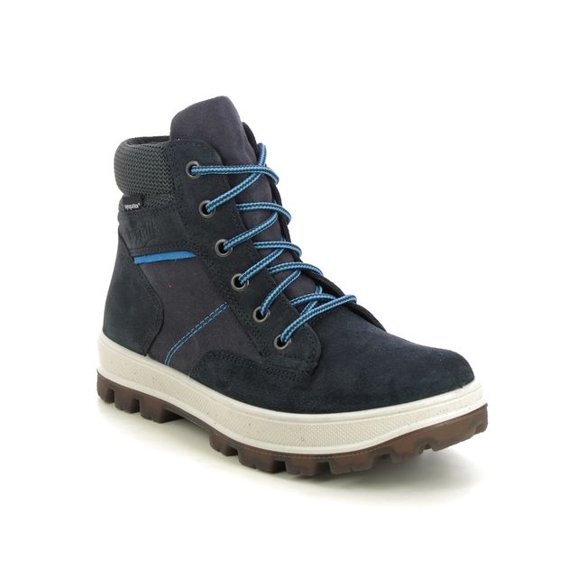 Superfit Boys Boots - Navy Suede - 1800476/2000 TEDD SYMPATEX L