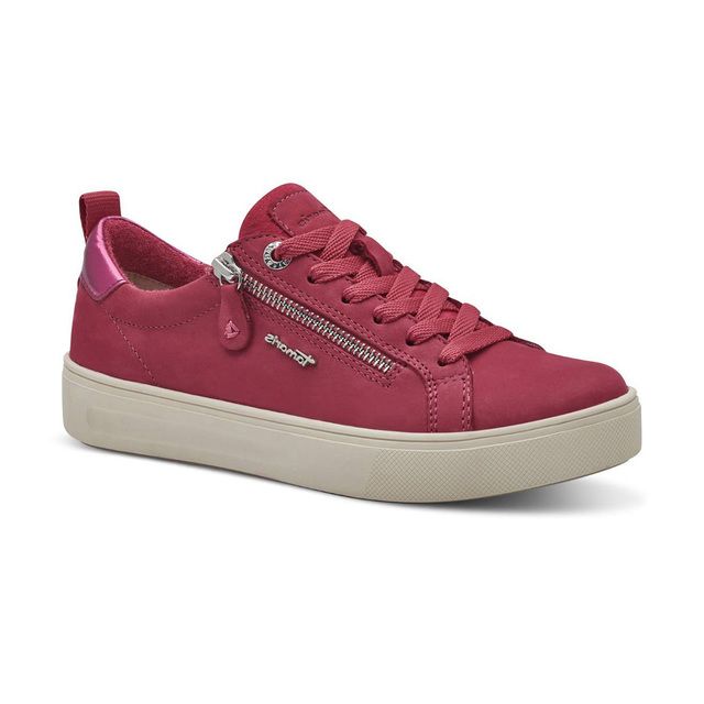 Tamaris Trainers - Fuchsia Nubuck - 8370742558 WISER  WIDE