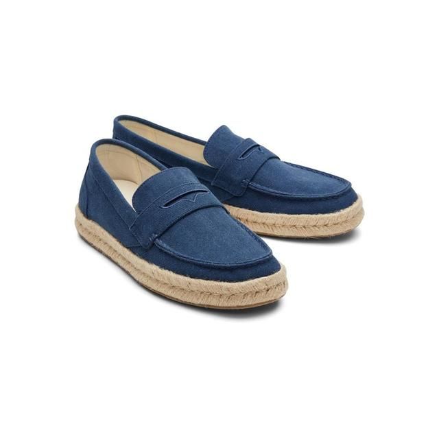 Toms Slip-on Shoes - Navy - 10019910 Stanford Rope 2.0