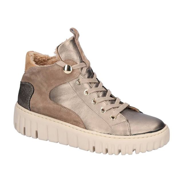 Waldlaufer Hi Tops - Taupe multi - 941804/400212 LIVIA ZIP H FIT