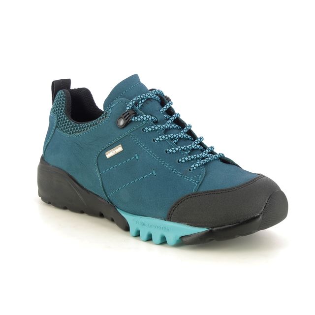 Waldlaufer Walking Shoes - Teal blue - 787952/401124 AMIATA H FI TEX