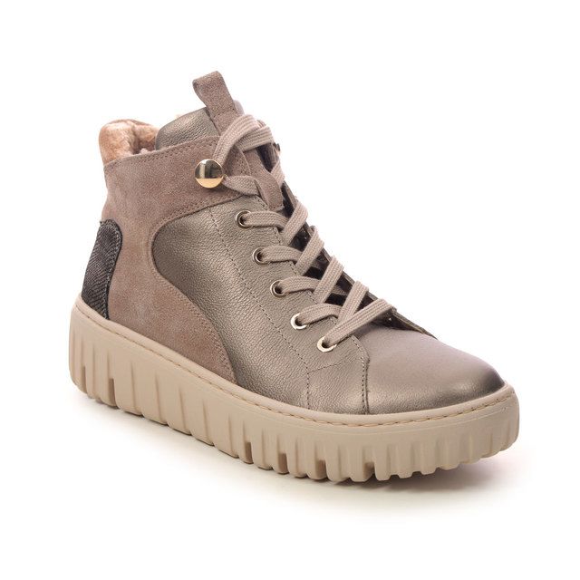 Waldlaufer Hi Tops - Taupe multi - 941804/400212 LIVIA ZIP H FIT