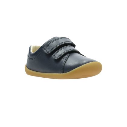 Clarks Boys First and Toddler Shoes - Navy leather - 422867G ROAMER CRAFT T