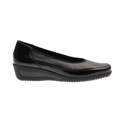 Ara Wedge Shoes  - Black leather - 40617/25 ZURICH