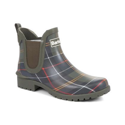 Barbour Chelsea Boots - Tartan - LRF0066/TN11 WILTON WELLIE