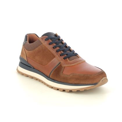 Begg Exclusive Trainers - Tan Leather - 0718/11 JOGGER