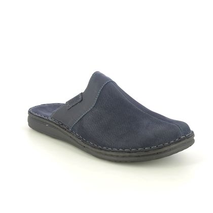 Walk in the City Slippers & Mules - Navy nubuck - 230728800/73 LEAMU