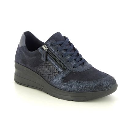 Navy Women s Trainers Begg Shoes