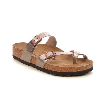 Birkenstock Toe Post Sandals - Taupe - 1016408/50 MAYARI REGULAR