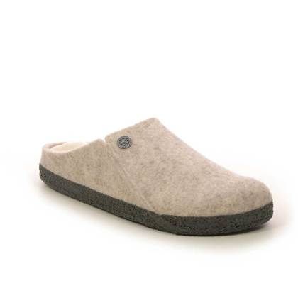 Birkenstock Slippers - Off white - 1020029/50 ZERMATT FUR W