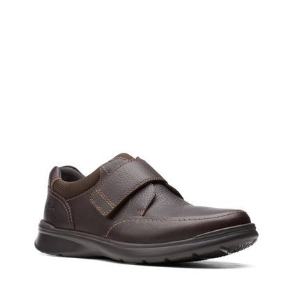 clarks mens velcro shoes