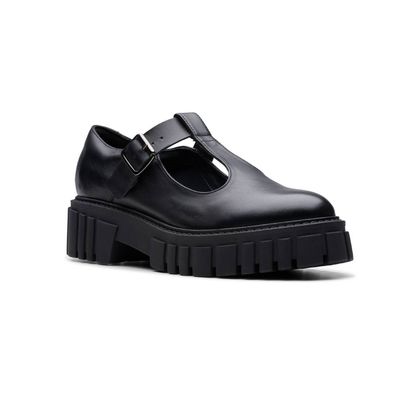 Clarks Loafers - Black leather - 786834D PAGE T BAR