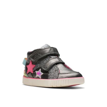 Clarks Infant Girls Boots - Metallic - 790646F OSLO PLAY T 2V