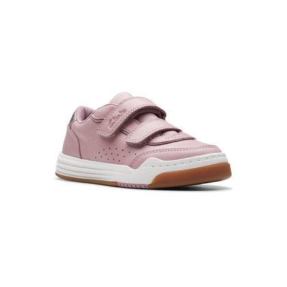 Clarks 1st Shoes & Prewalkers - Pink Leather - 766616F URBAN SOLO K