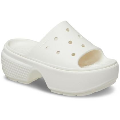 Crocs Slide Sandals - Chalk - 209346/0WV Stomp Slide