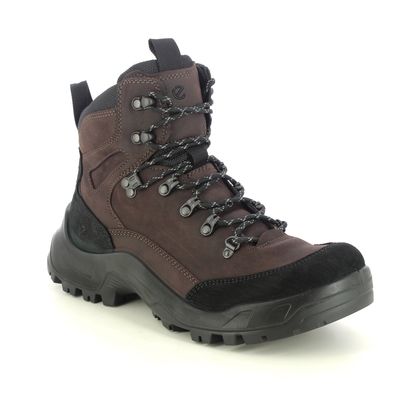 ECCO Outdoor Walking Boots - Brown nubuck - 822434/59325 OFFROAD MID GTX