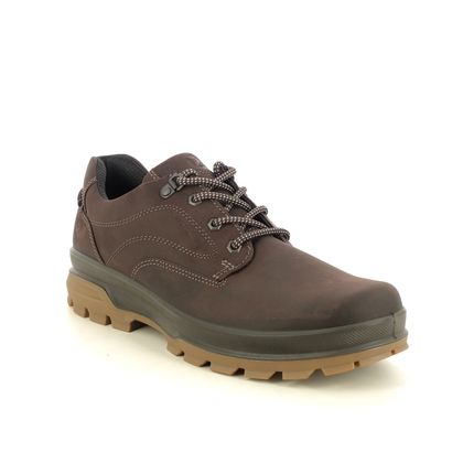 ECCO Walking Shoes - Brown nubuck - 838134/02178 RUGGED TRACK TEX