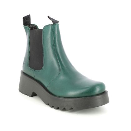 Fly London Chelsea Boots - Green - P144789 MEDI   MIDLAND