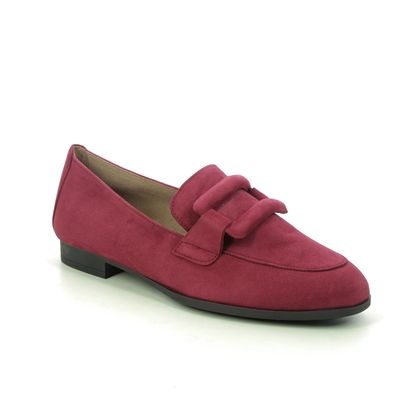 Gabor Loafers - Red suede - 55.273.15 BREANNE VIVA