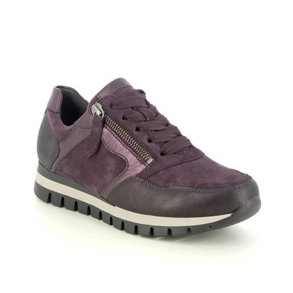 Gabor Trainers - Aubergine - 56.438.49 WILLETT WIDE