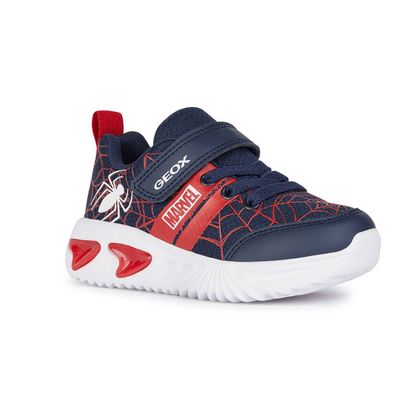 Geox Boys Trainers - Navy Red - J45DZD/C4244 SPIDEY MARVEL