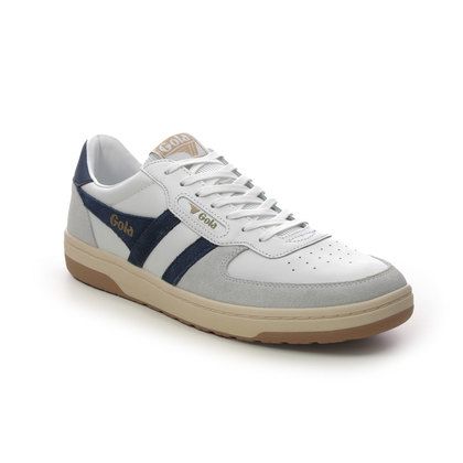 Gola Trainers - White blue - CMB336-WH HAWK   M