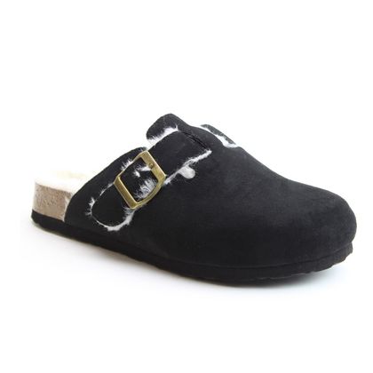 Heavenly Feet Slippers - Black - SH0004464/34 ALESSIA