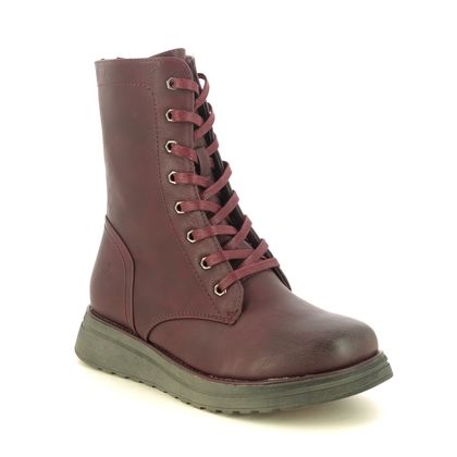 Heavenly Feet Lace Up Boots - Burgundy - MB0003790/81 MARTINA 4