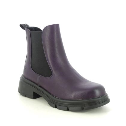 Heavenly Feet Chelsea Boots - Purple - AB0004465/94 REMY