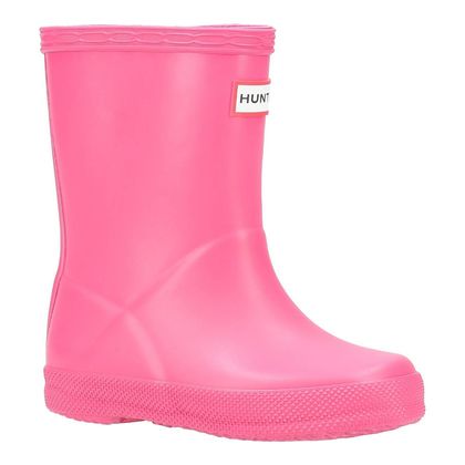 Hunter Wellingtons - Pink - KFT5003RMARBP First Classic