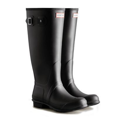 Hunter Wellingtons - Black - WFT2083RMABLK Original Tall Wide