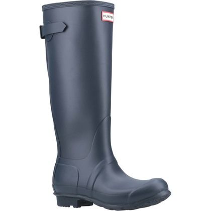 Hunter Wellingtons - Navy - WFT1001RMA Original Tall Back Adjustable