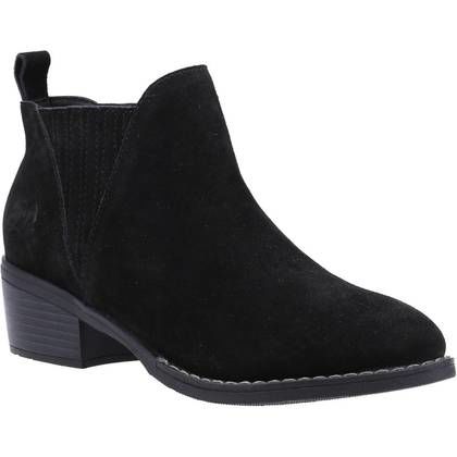 Hush Puppies Ankle Boots - Black - HPW1000-187-3 Isobel