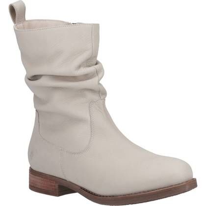 Hush Puppies Mid Calf Boots - Nude - HP-37852-74263 Emilia