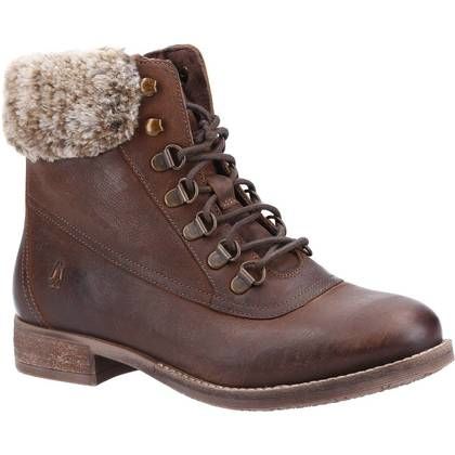 Hush Puppies Ankle Boots - Brown - HPW1000-224-2 Effie