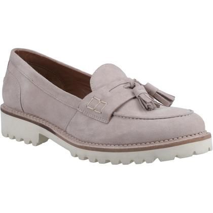 Hush Puppies Comfort Slip On Shoes - Taupe - HP38667-72147 Ginny