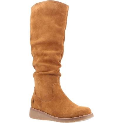 Hush Puppies Knee High Boots - Tan - HPW1000-231-3 LUCINDA BOOT