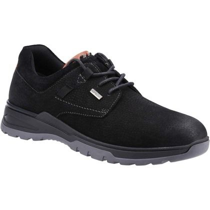 Hush Puppies Casual Shoes - Black nubuck - 35665-66533 Pele Lace Up