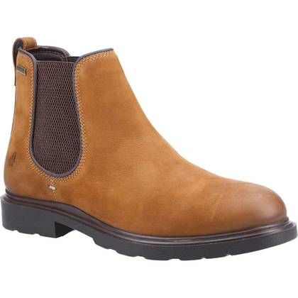 Hush Puppies Boots - Tan Nubuck - HPM2000-232-2 Preston Chelsea