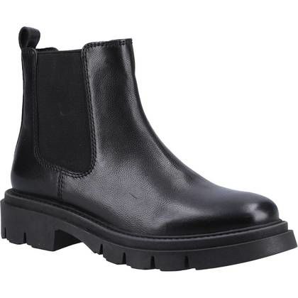 Hush Puppies Ankle Boots - Black - HP-37851-70528 Raya Chelsea