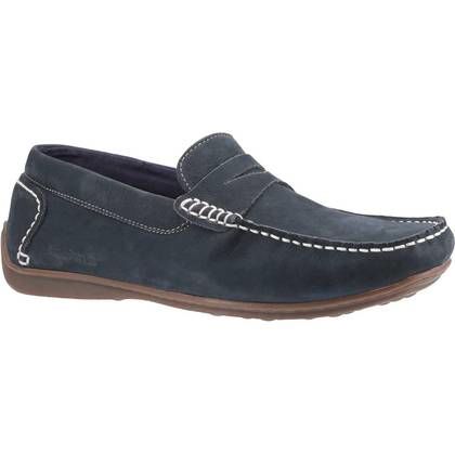 Hush Puppies Slip-on Shoes - Navy - HPM2000-101-3 Roscoe