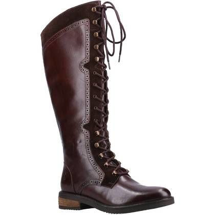 Hush Puppies Knee High Boots - Brown - HPW1000-98-4 Rudy