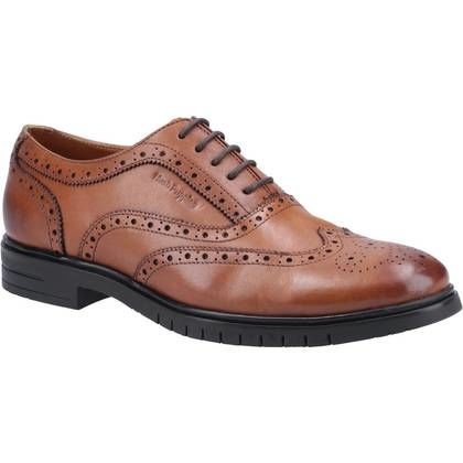 Hush Puppies Smart Shoes - Tan - HPM2000-170-2 Santiago