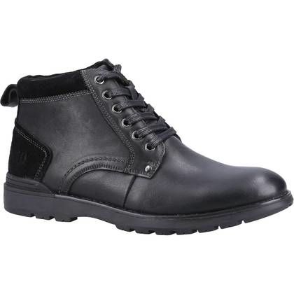 Hush Puppies Boots - Black - HPM2000-142-1 Dean